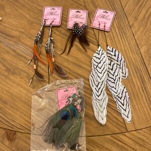 Feather earrings bundle